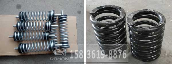 鋼絲壓彈簧：是由鋼絲制成形狀有：圓柱形于圓錐形兩種。