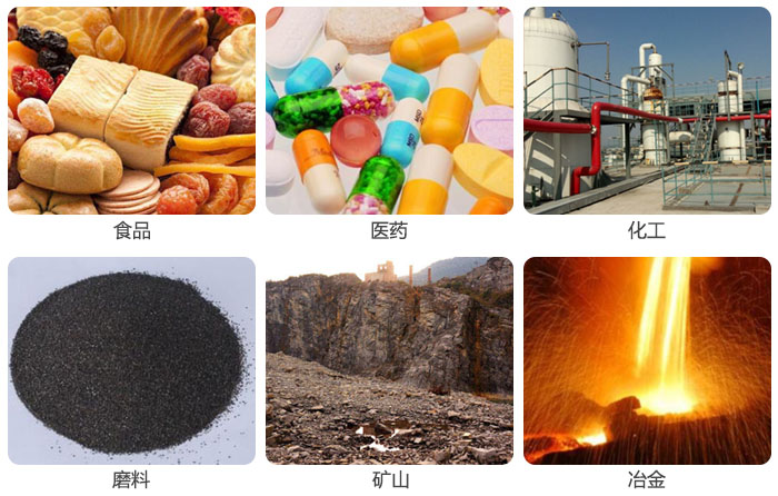 實(shí)驗(yàn)篩用于食品，磨料，醫(yī)藥，化工，冶金等行業(yè)的試驗(yàn)中。